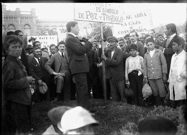 Acto Político en Plaza Independencia