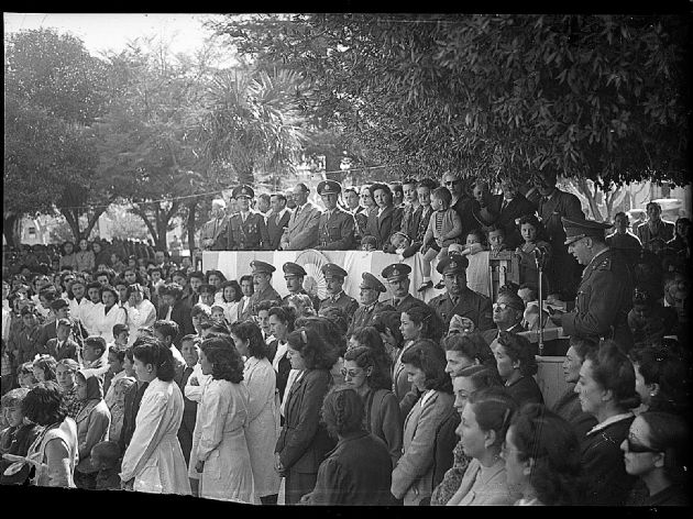 Acto en Plaza Independencia
