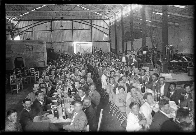 Almuerzo en Talleres