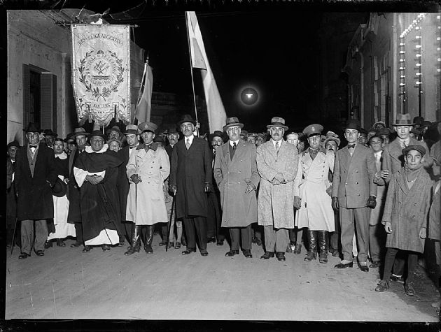 Marcha nocturna por las calles de San Luis
