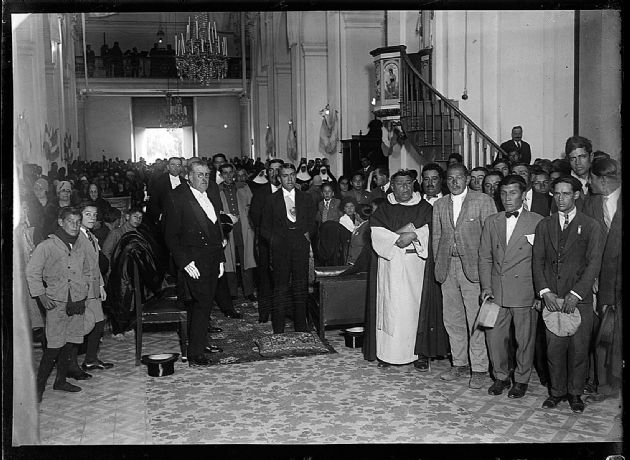 El Gobernador Arancibia Rodríguez y el pueblo