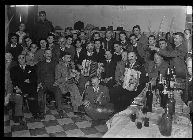 Pedro Borsotto, empleados y amigos 1