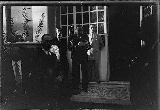Acto en Villa Hortensia