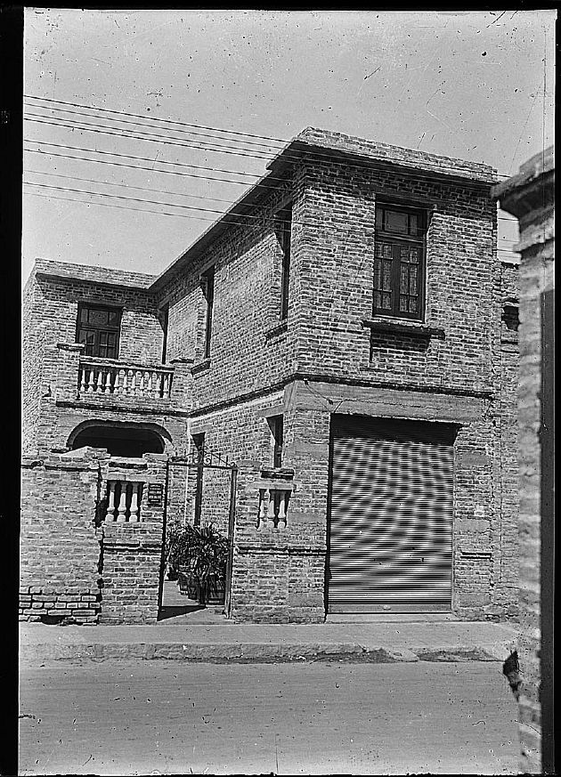 Construcción de ladrillo visto