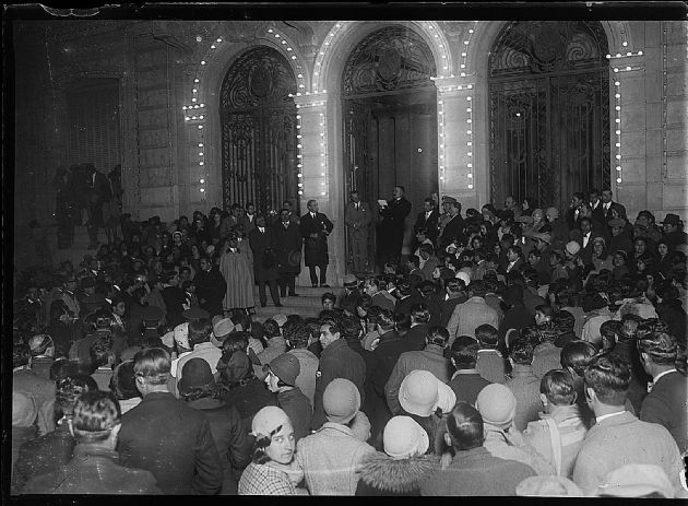 Acto en ingreso de Casa de Gobierno