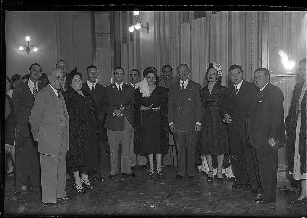 Reunión en Salón Blanco