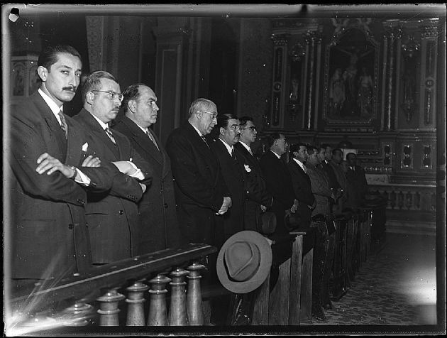 Autoridades en Catedral
