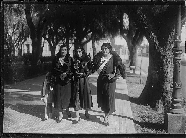 DAMAS DE PASEO XVI