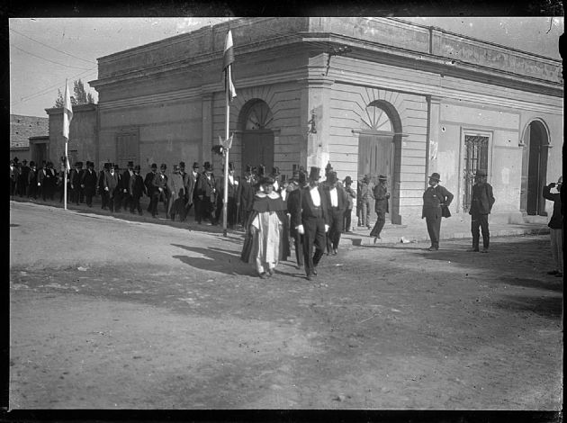 Marcha hacia la Iglesia Matriz
