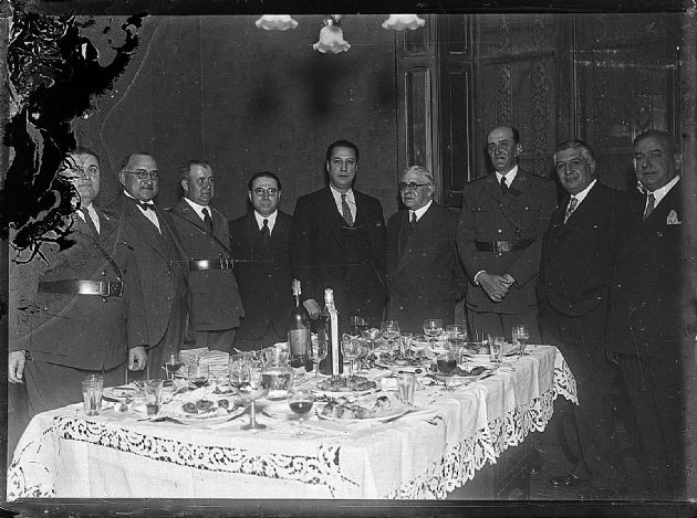 Brindis con el Dr. Ricardo Rodríguez Saa