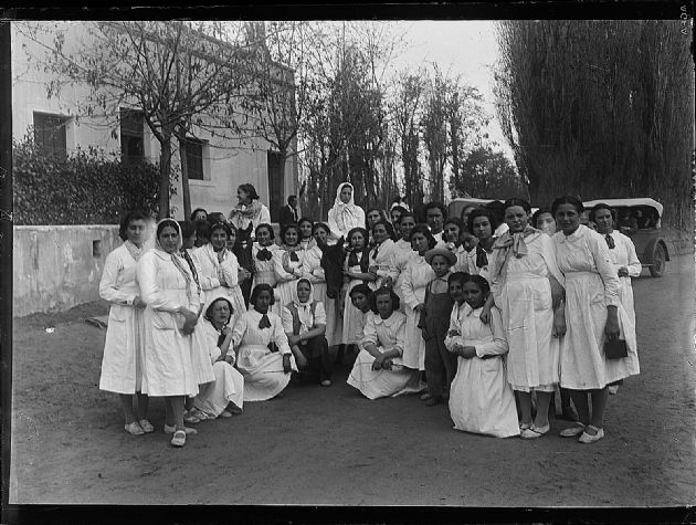 Alumnas en el Trapiche