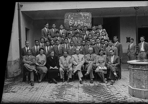Alumnos de la Escuela Normal