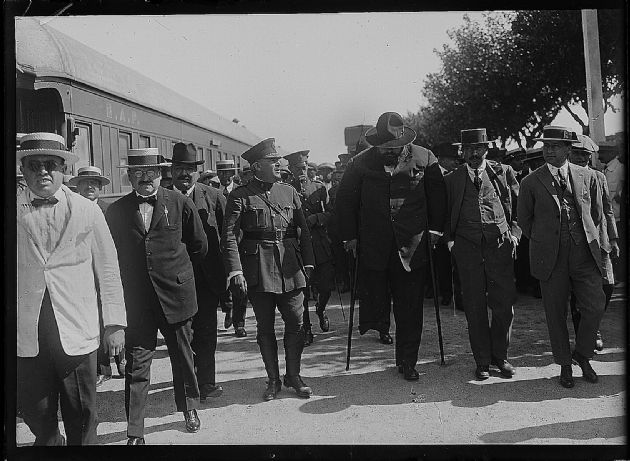 Visita del General Agustín P Justo a San Luis