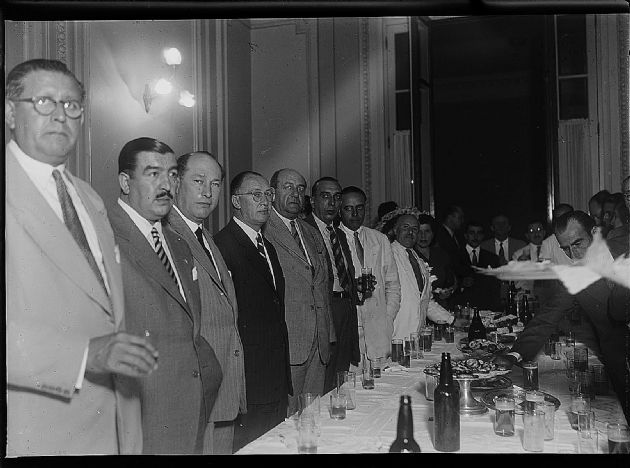 Autoridades en Casa de Gobierno