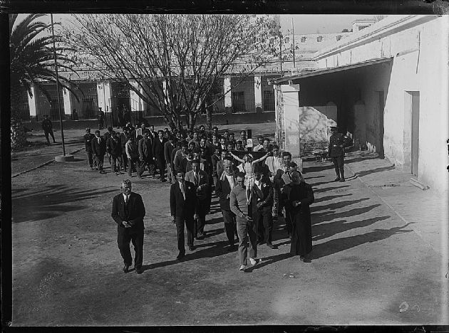 Procesión en la cárcel