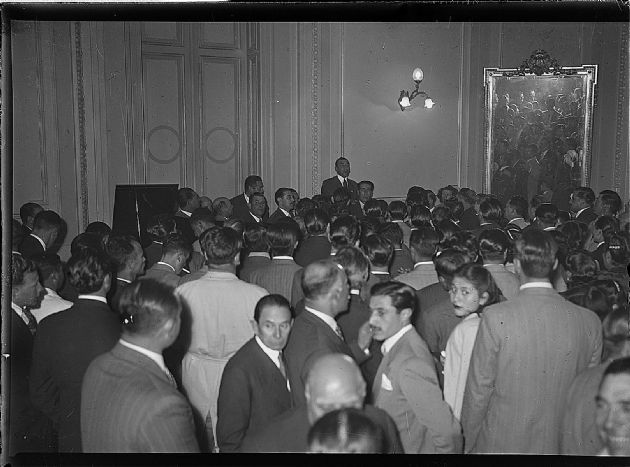 Acto en Salón Blanco