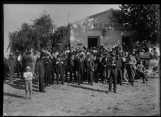 Fachada del Hotel Suizo-Argentino