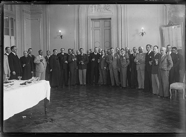 Brindis en Casa de Gobierno