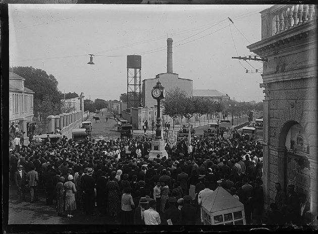 Inauguración del Reloj Público