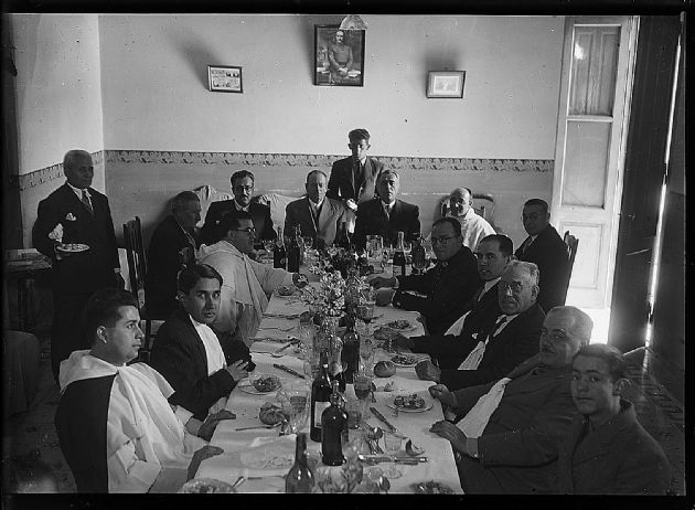 Almuerzo con sacerdotes Dominicos