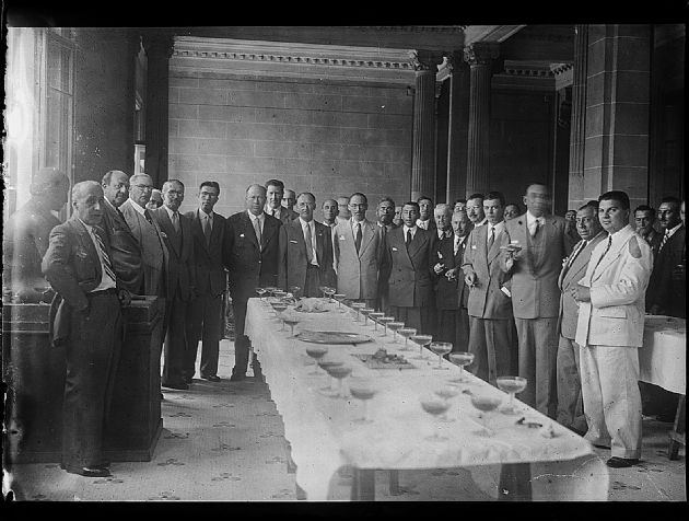 Brindis en la Casa de Gobierno