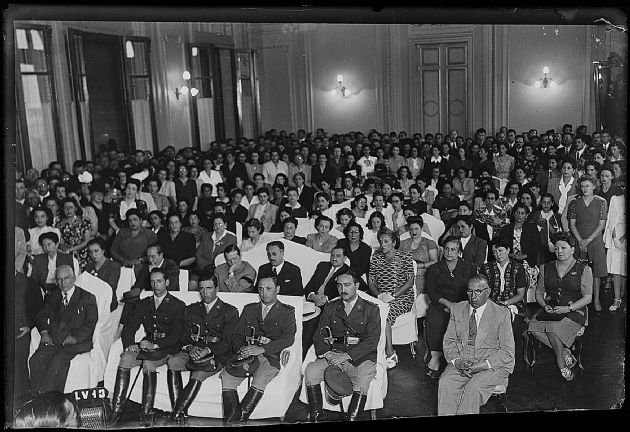 Acto en el Salón Blanco