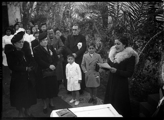 Inauguración Mástil en Establecimiento Escolar
