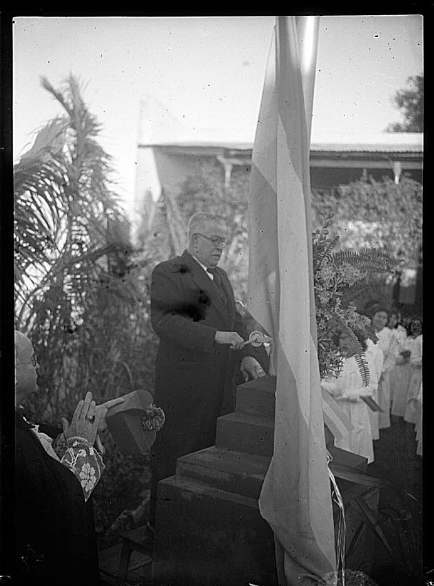 Izamiento de la Bandera Nacional