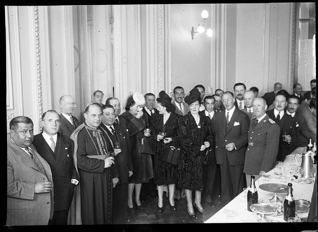 Brindis en Casa de Gobierno