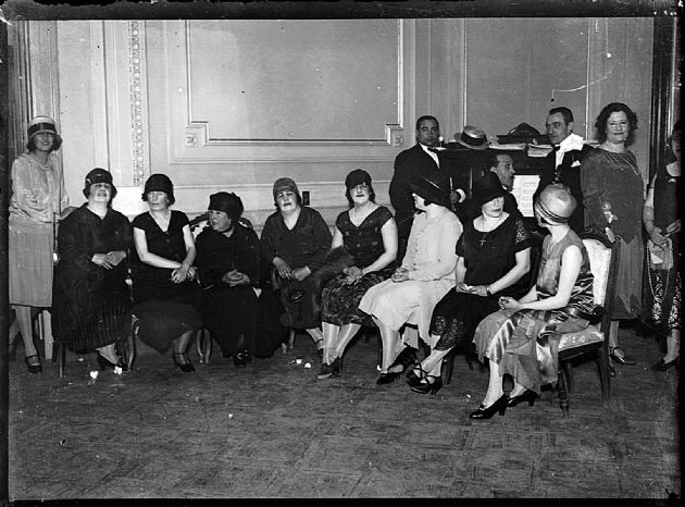 Damas en Casa de Gobierno