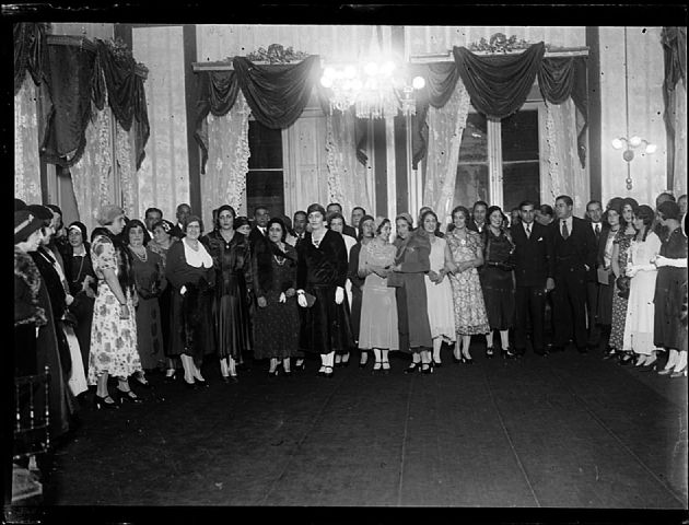 Damas en Casa de Gobierno 1