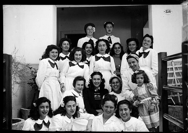 Alumnas de la Escuela Normal