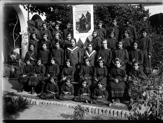 Alumnas de un Colegio Religioso