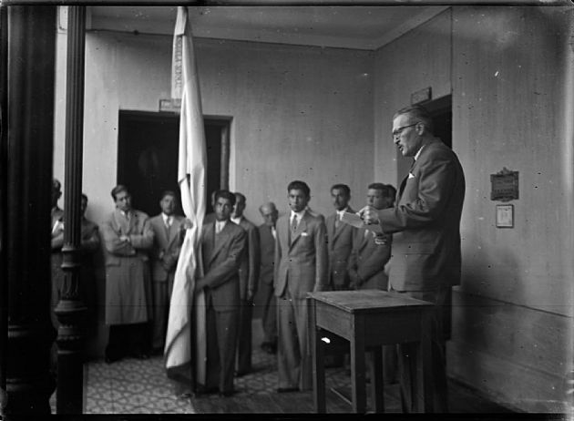 Alumnos de la Escuela Normal de Varones Juan Pascual Pringles