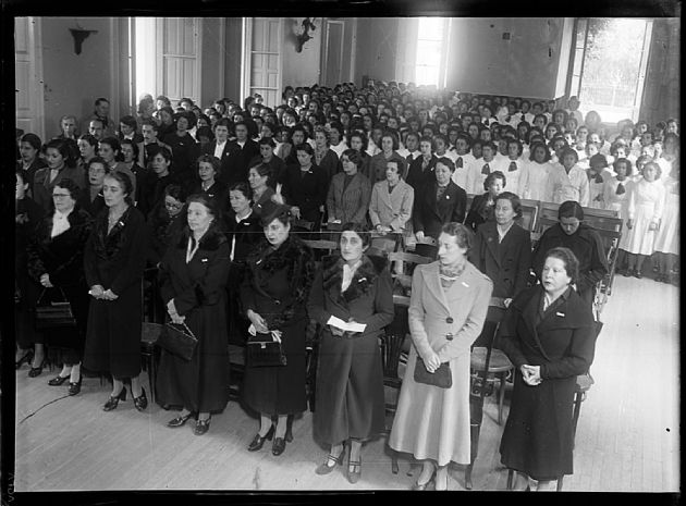 Acto en Escuela  Paula Domínguez de Bazán