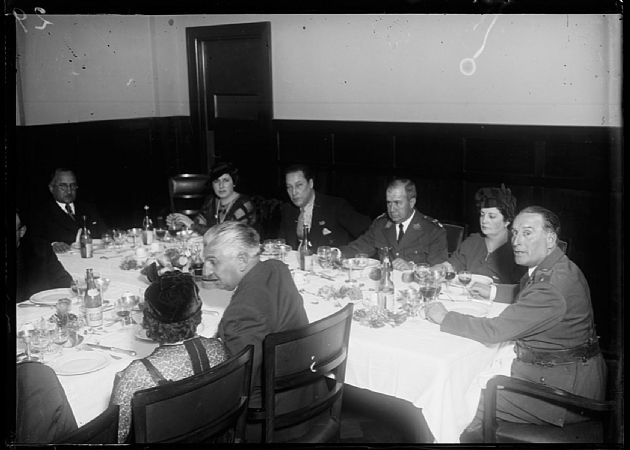 Cena en la Guarnición Ejército San Luis