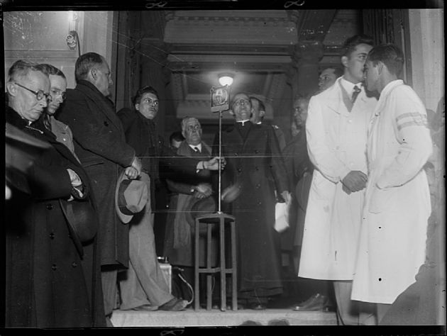 El Gobernador Don Toribio Mendoza en la Catedral