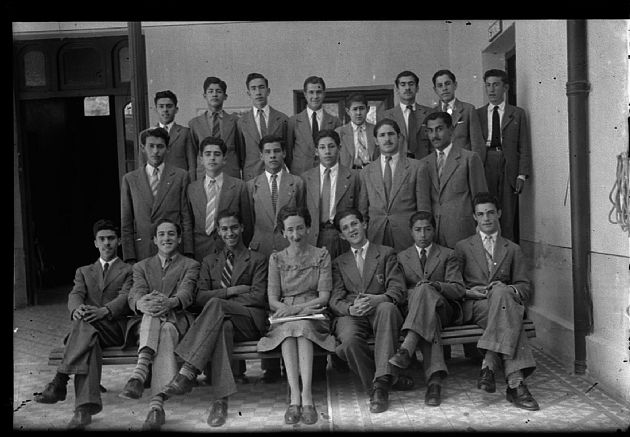 Alumnos de la Escuela de Varones I