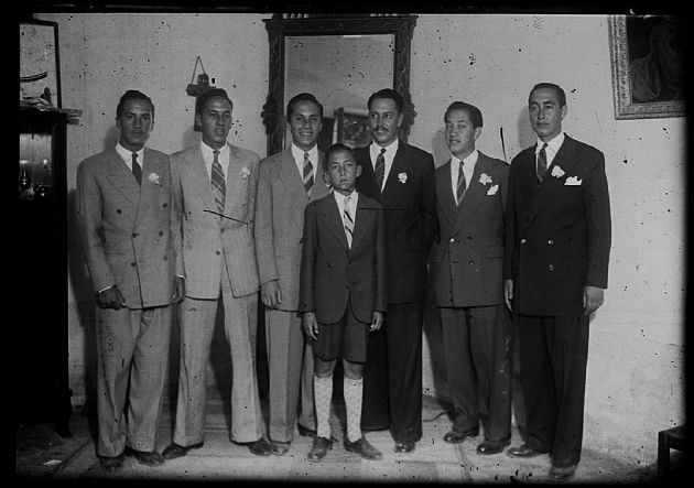 Retrato de hermanos