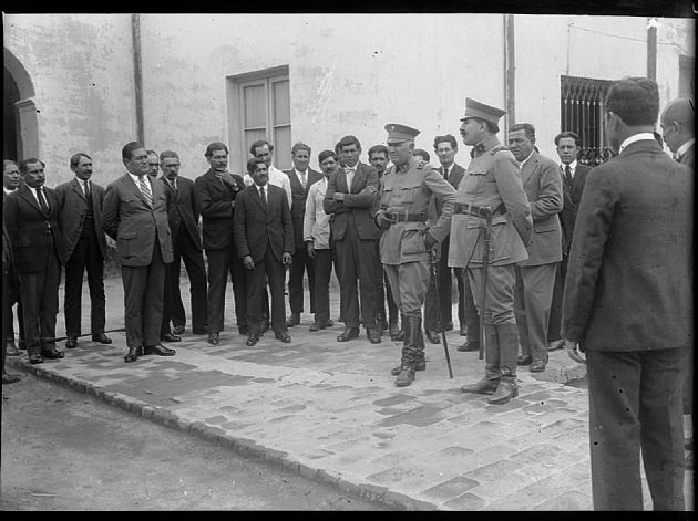 Alocución de Jefe Militar