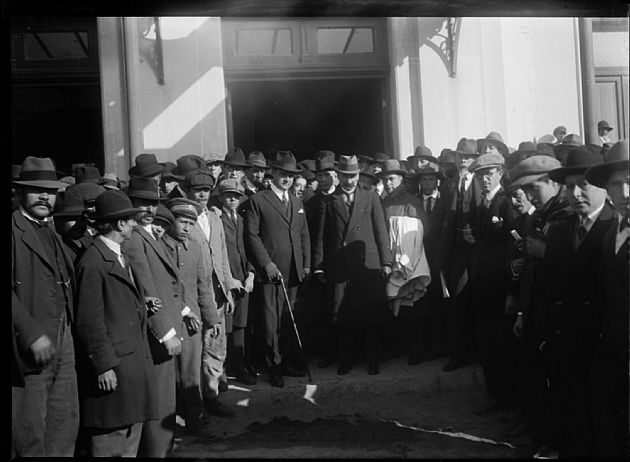 Recepción en Estación de Ferrocarril 1