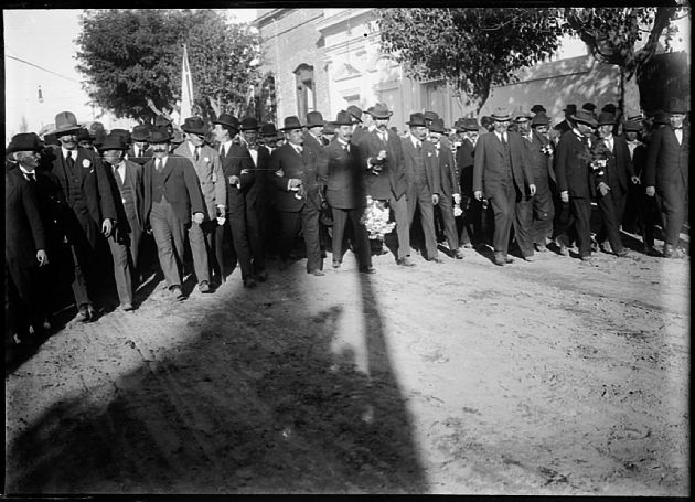 Caminata de políticos