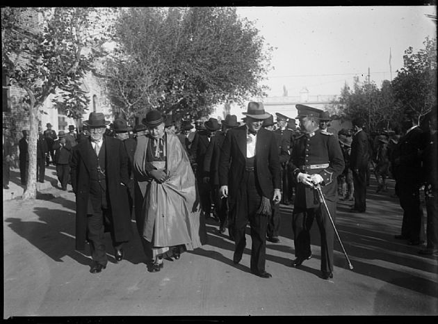 Dr. Ricardo Rodríguez Saa camino al Te Deum