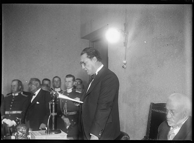 Discurso en la Legislatura