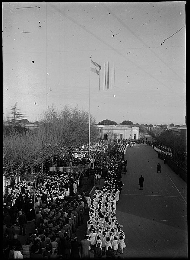 Inauguración Mástil Plaza Independencia 1