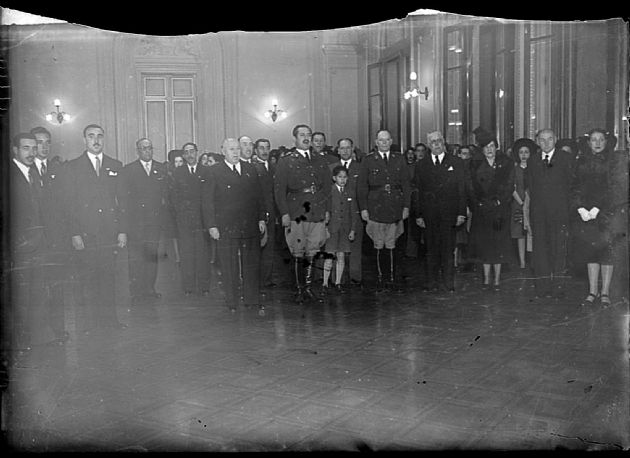 Toribio Mendoza en Casa de Gobierno