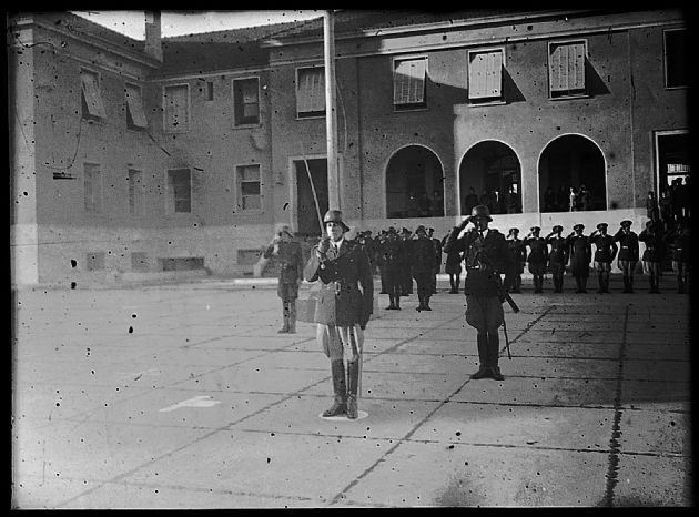 Formación en la Plaza de Armas 3