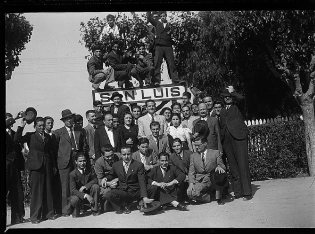 Recepción en Estación de Ferrocarril