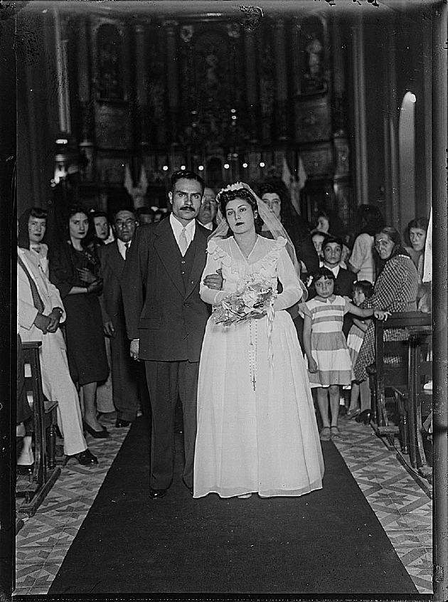 Retrato de Recién Casados y familiares 3