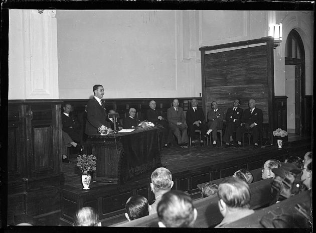Acto en Colegio Nacional